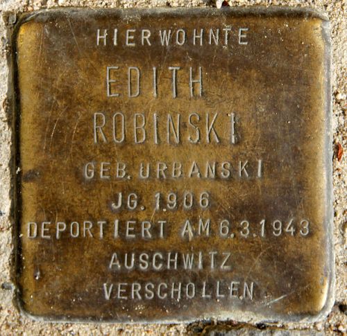 Stumbling Stones Naunynstraße 46 #1