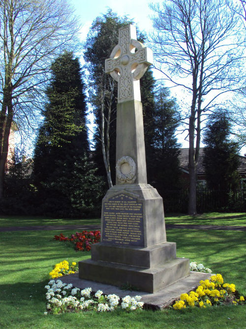 Oorlogsmonument Chasetown #4