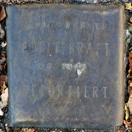 Stolpersteine Oranienstrae 207 #1