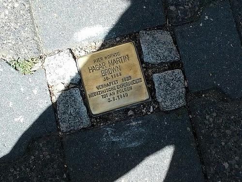 Stolperstein Marburger Straße 9 #1