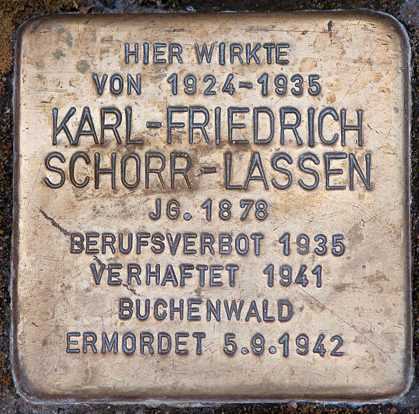 Stolperstein Theaterplatz 19 #1