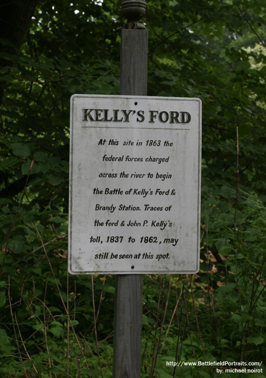 Sign Battle of Kellys Ford