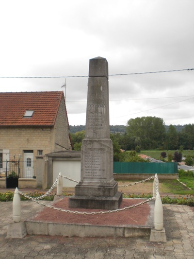 Oorlogsmonument Berny-Rivire #4