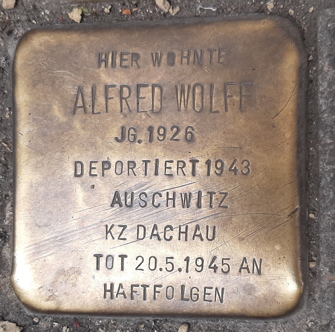 Stumbling Stones Fleischstraße 45 #3