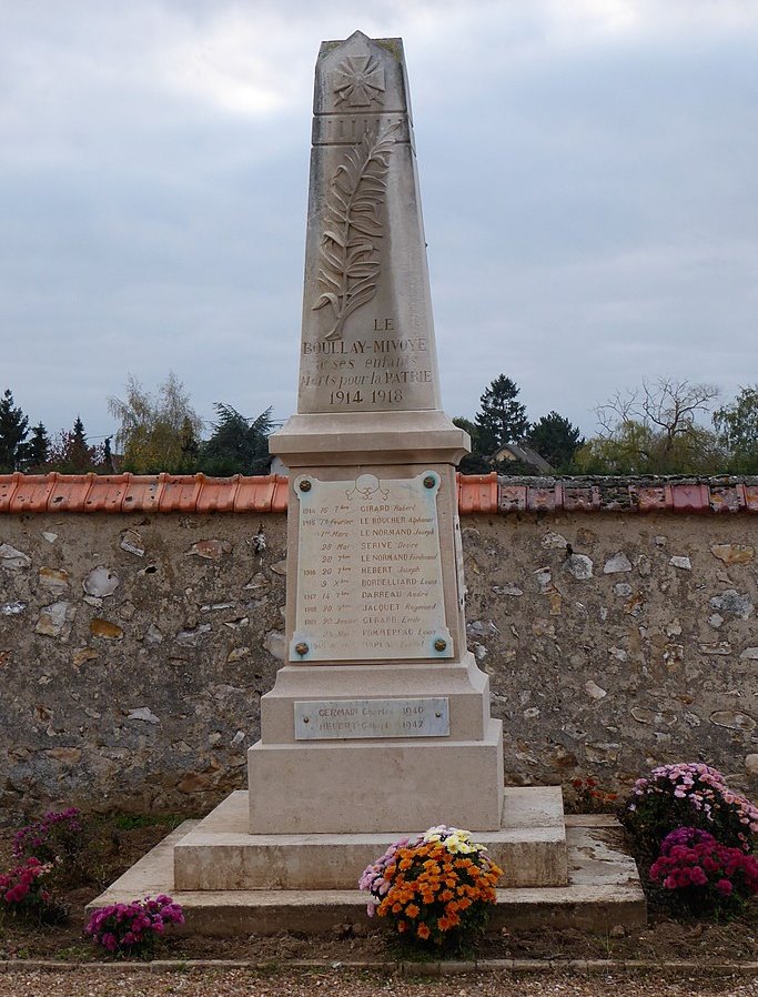 Oorlogsmonument Le Boullay-Mivoye