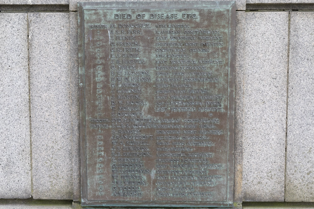 Boer War Memorial Hull #5