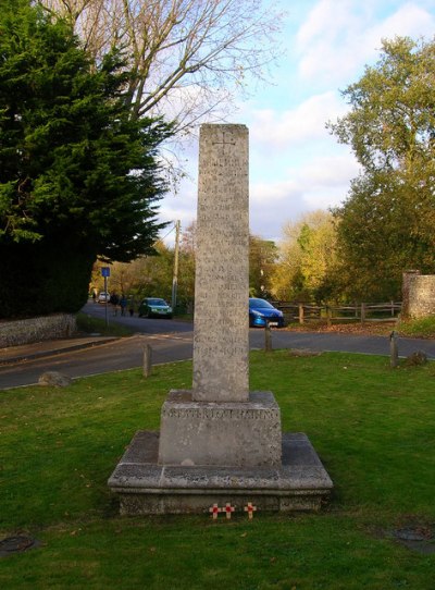 War Memorial Ditchling #1