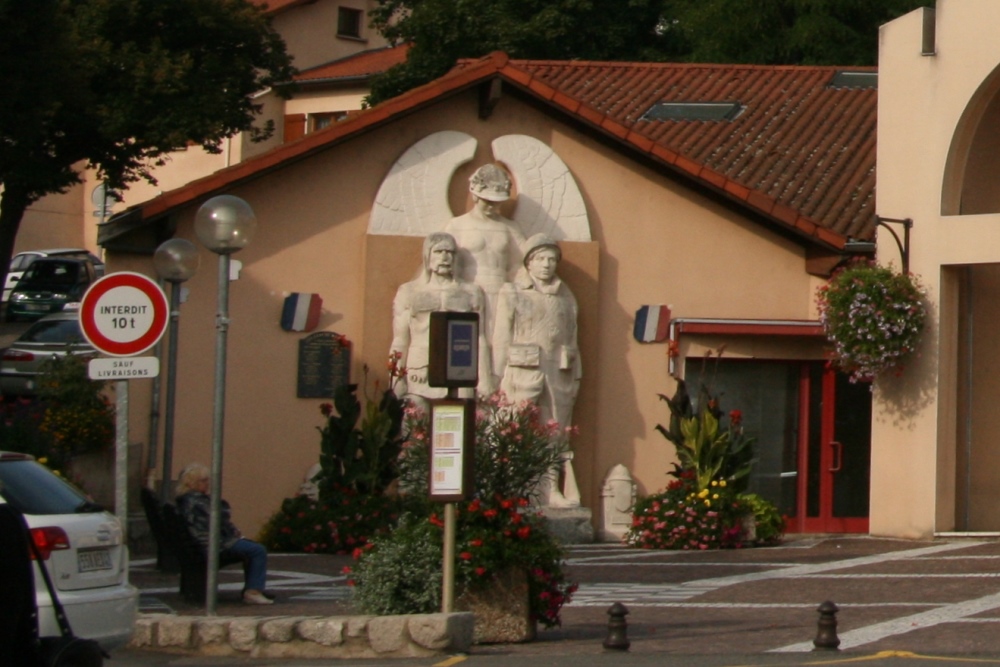 Monument Omgekomen Verzetsstrijders Boën-sur-Lignon #1