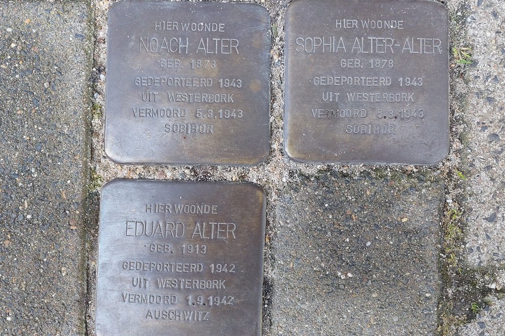 Stolpersteine Burgemeester Meineszlaan 27a #2