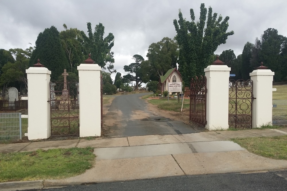 Commonwealth War Graves Pleasant Creek Cemetery