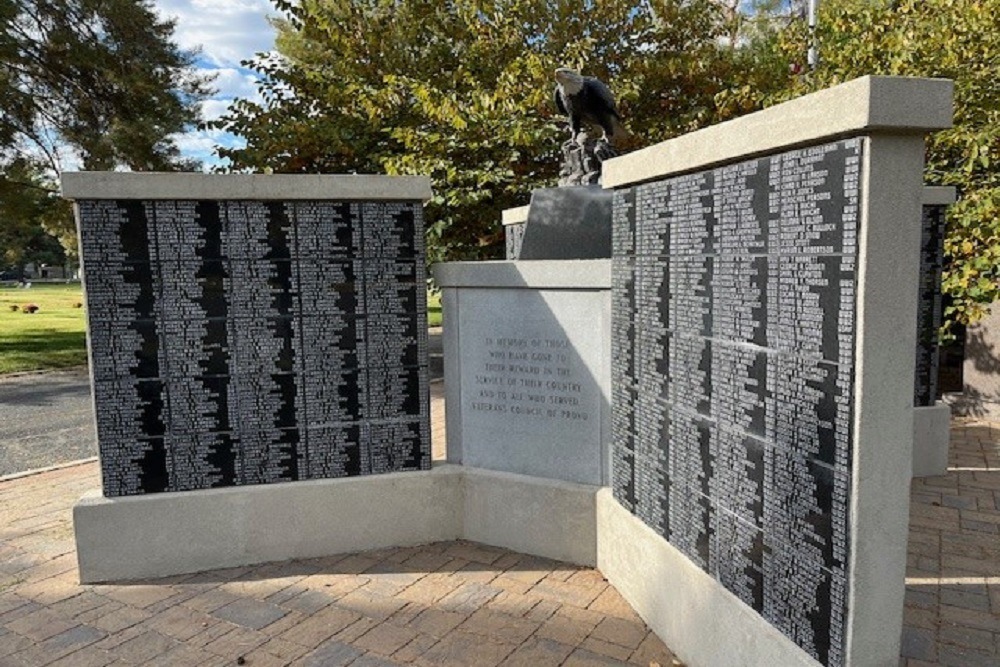 Gedenkteken Veteranen Provo Cemetery #2