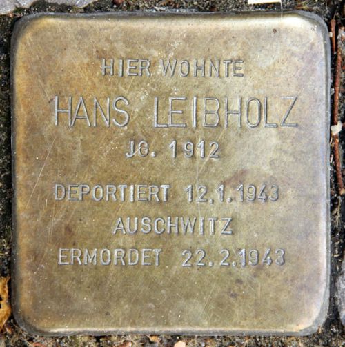 Stumbling Stones Danckelmannstraße 44 #2