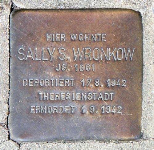 Stolpersteine Kufsteiner Straße 8