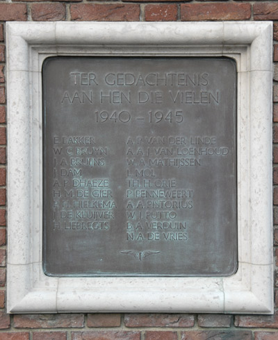 Monument Killed Dutch Rail Employees #2