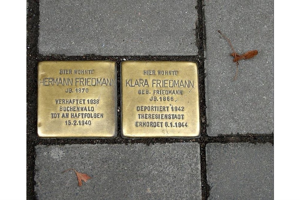 Stolpersteine Grietgasse 25-26