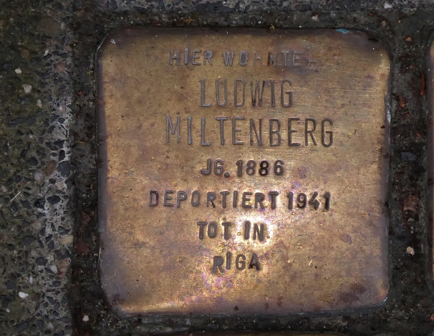 Stolpersteine Südstraße 30 #2