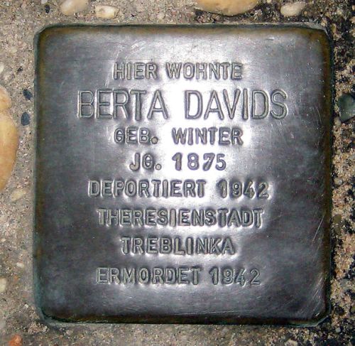 Stolperstein Klever Straße 3 #1