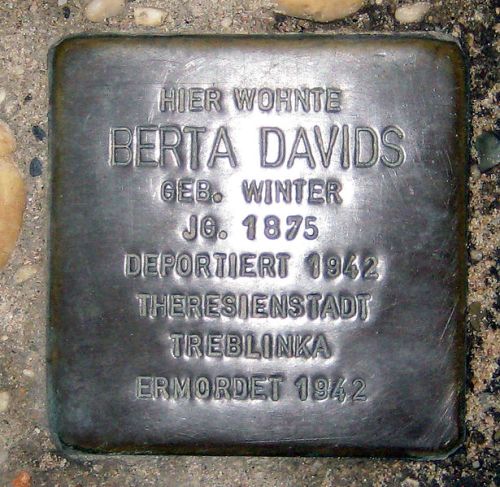 Stolperstein Klever Strae 3