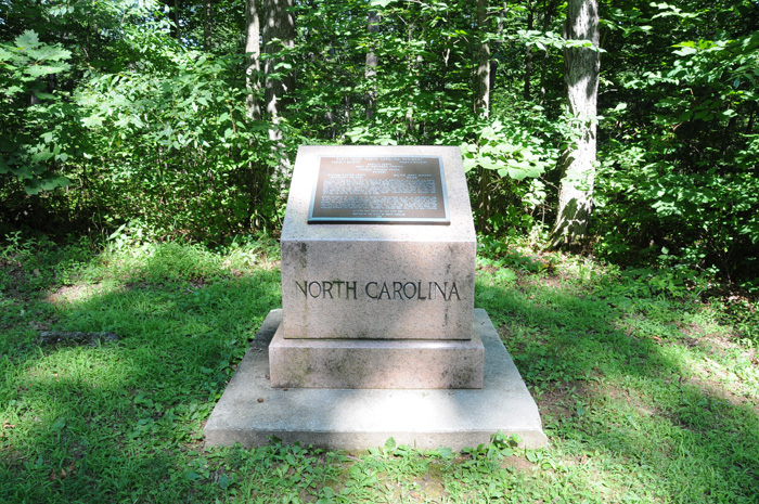 43rd North Carolina Infantry Monument #1