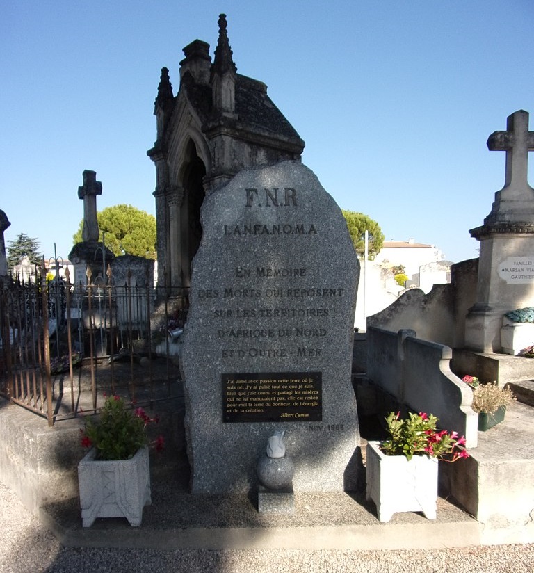 Monument Noord-Afrikaanse Oorlogen Carpentras #1