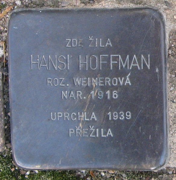 Stolpersteine ampachova 1721/4 #2