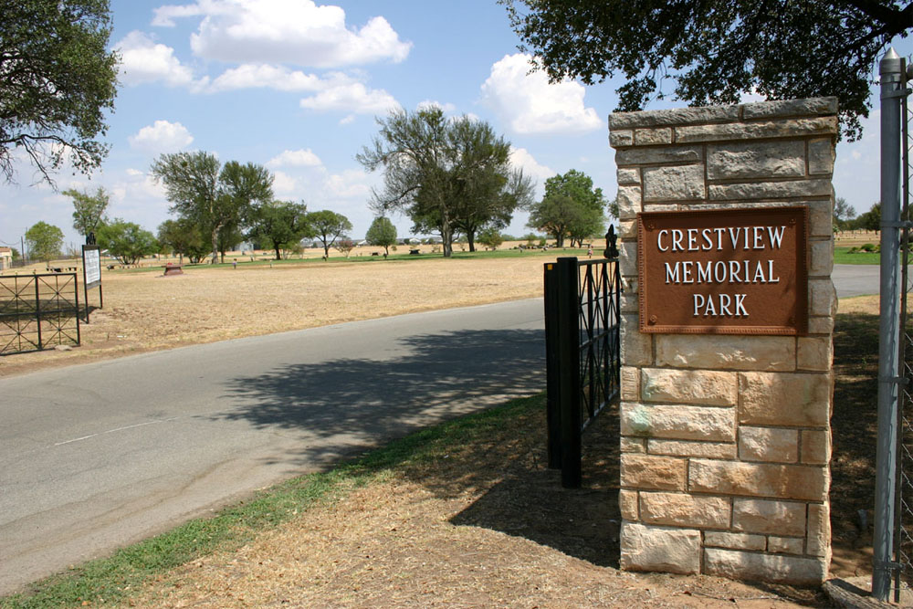 American War Grave Crestview Memorial Park #1