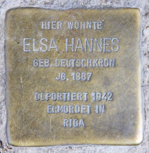 Stolpersteine Schönwalder Straße 13 #2