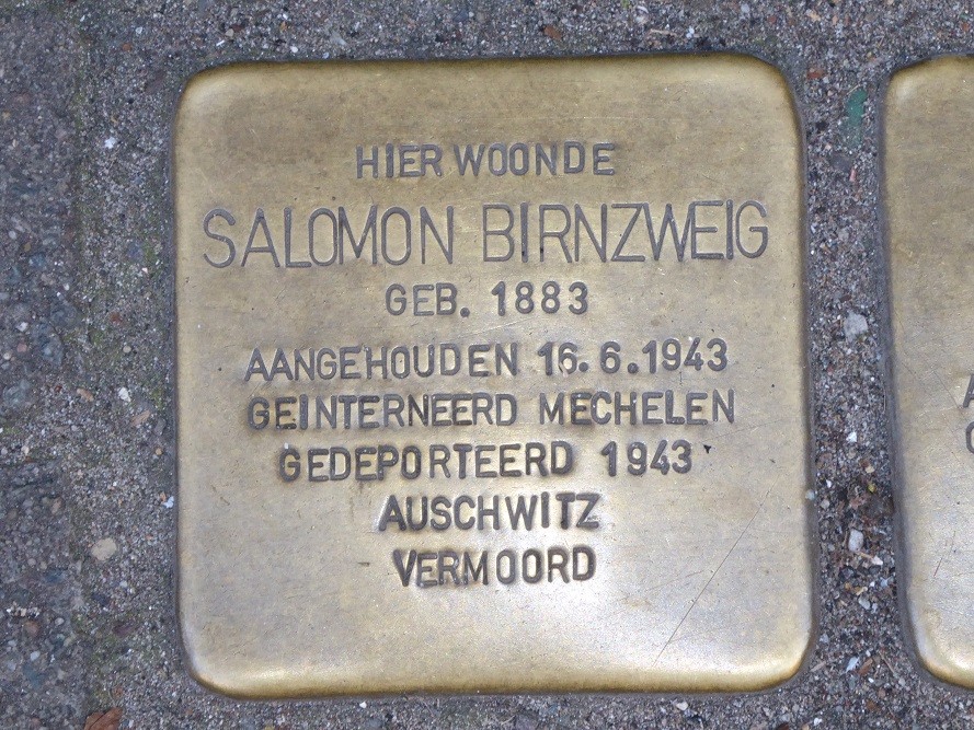 Stolpersteine Lange Kievitstraat 62 #4