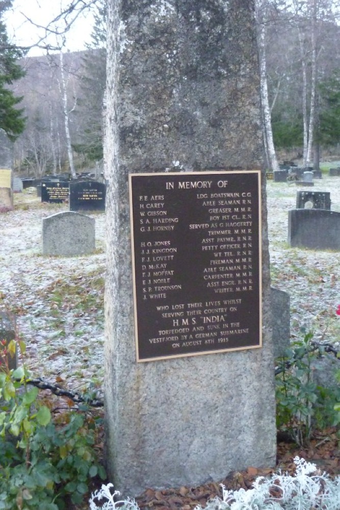 Oorlogsgraven van het Gemenebest Oude Begraafplaats Narvik #1