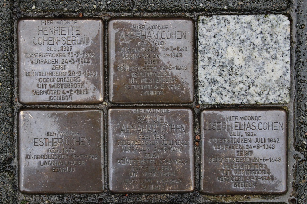 Stolpersteine Jan van Eijckstraat 39 #1