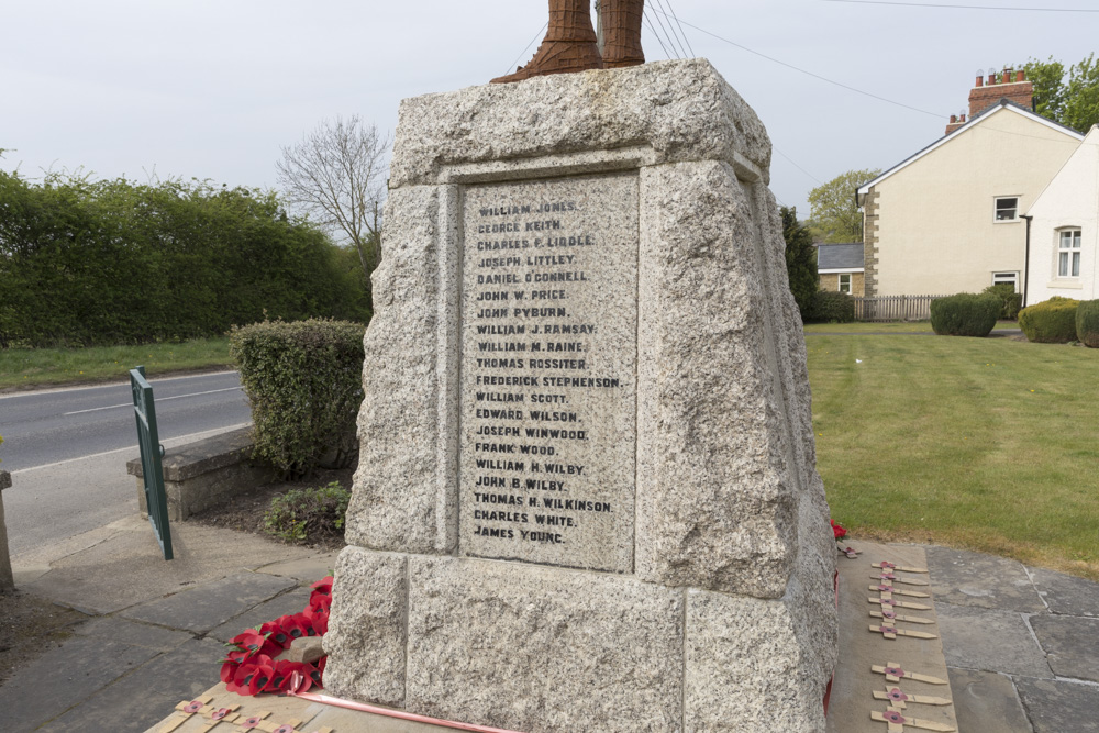 Oorlogsmonument Tursdale #4