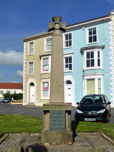 Oorlogsmonument Seaton Carew #1