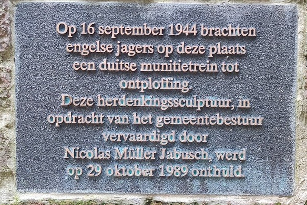 Monument Munitietrein Oisterwijk #3