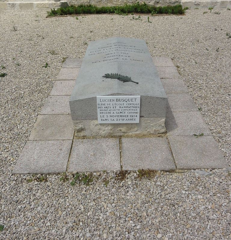 Grave of Lucien Busquet #1