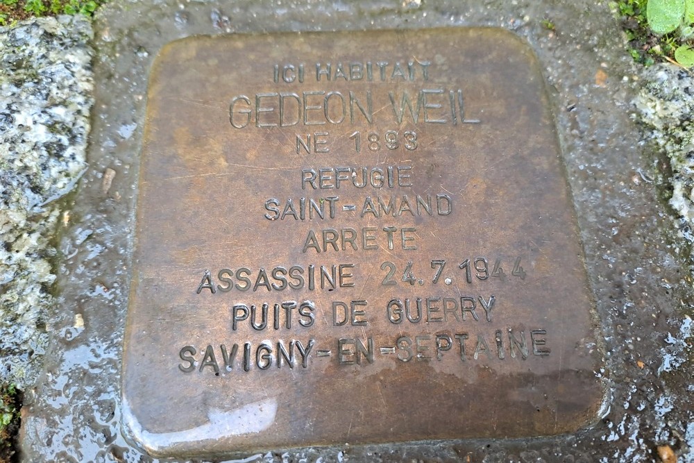 Stolperstein Rue du 11 Novembre 51 #1