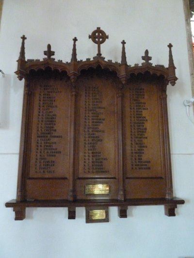 War Memorial St. Mary Church