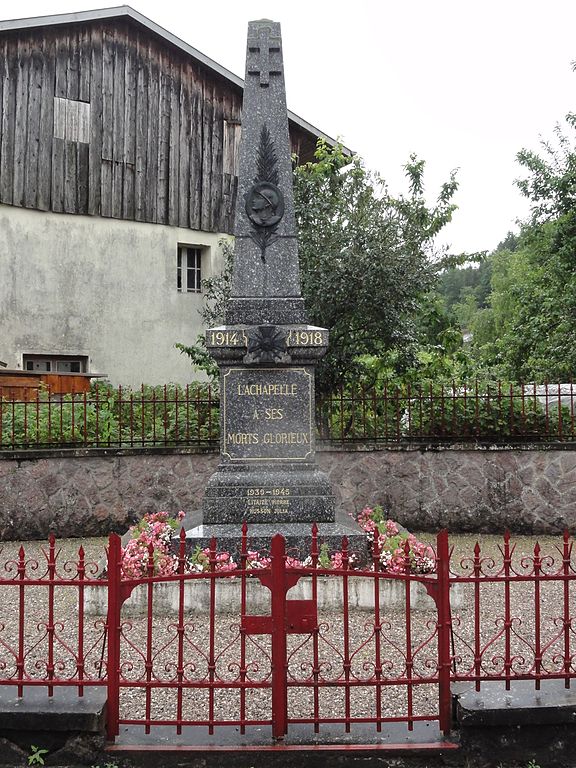 Oorlogsmonument Lachapelle #1