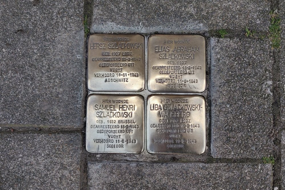 Stolpersteine Ruyschstraat 24 #1