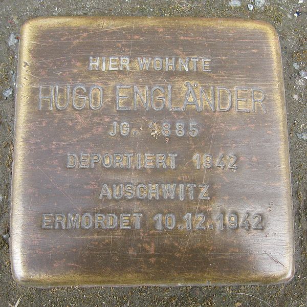 Stumbling Stone Karlstraße 41