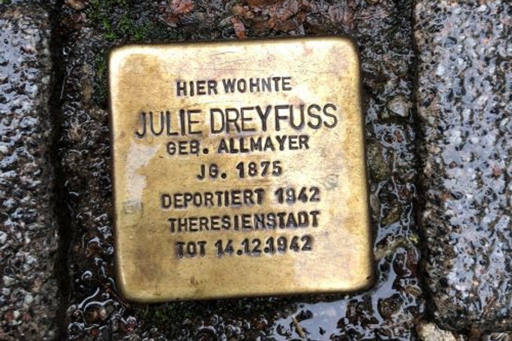 Stolperstein Adelheidstrae 44 #1