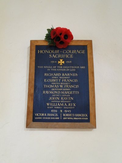 Oorlogsmonument St. Margaret's Church