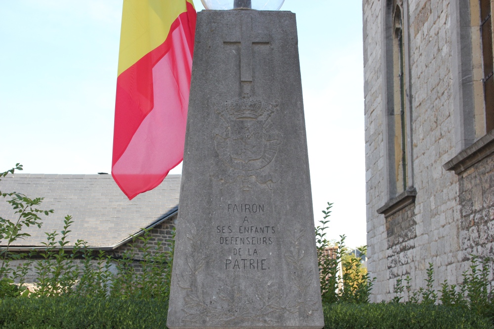 Oorlogsmonument Comblain-Fairon #2