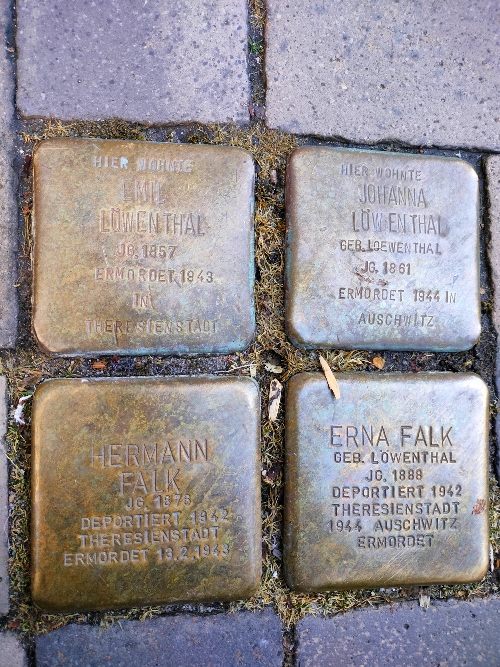 Stumbling Stones Norderstraße 27-29