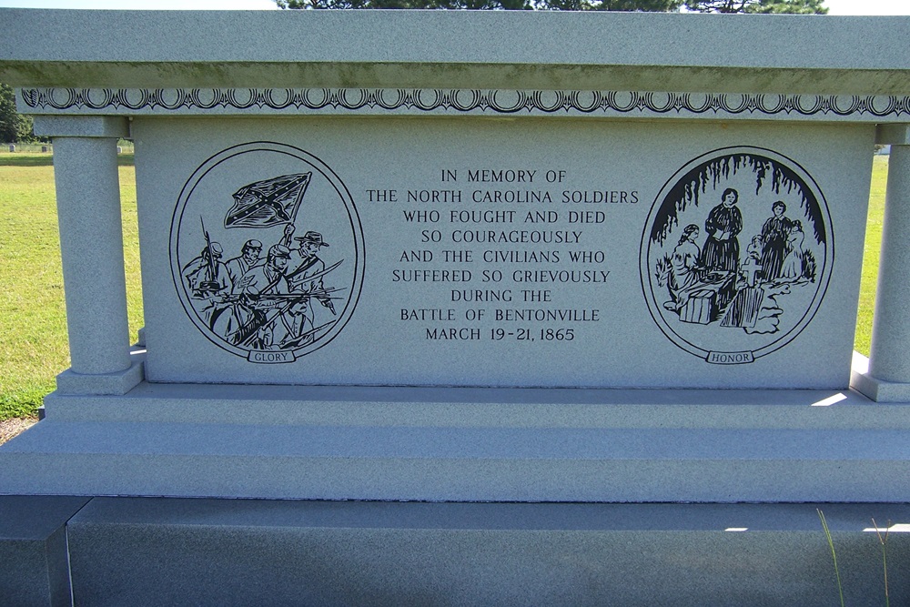 Monument North Carolina Soldiers Bentonville #1