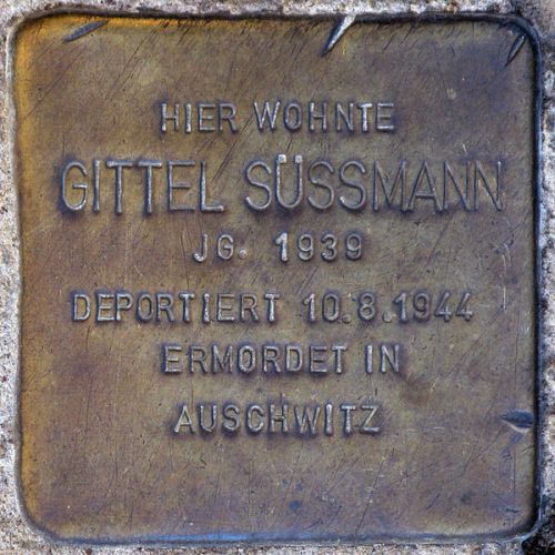 Stolpersteine Christinenstrae 35 #1