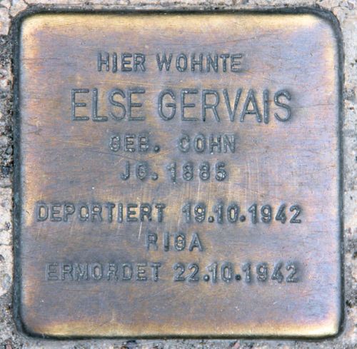 Stolpersteine Salzburger Straße 8 #3