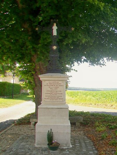 Oorlogsmonument Rocquemont #1