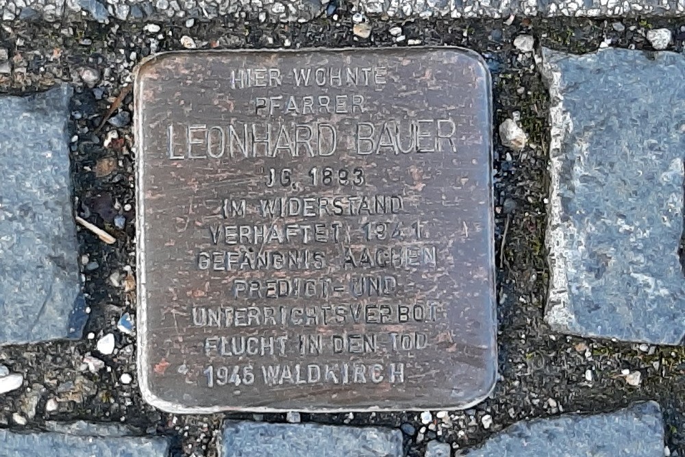 Stolperstein Klner Strae 27