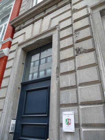 Oorlogsschade Aureliusstraße 9 #1