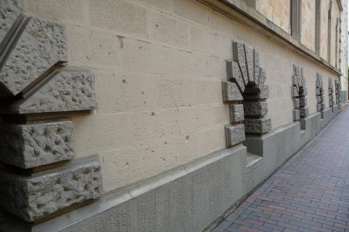 Oorlogsschade Alte-Synagogen-Straße #1